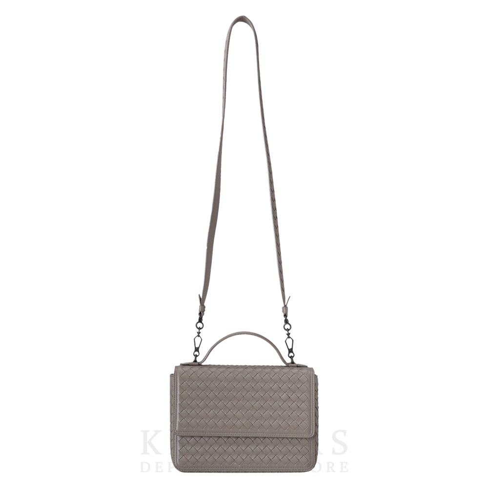 BOTTEGA VENETA(USED)보테가베네타 인트레치아토 위빙 탑 핸들 숄더백